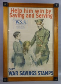 WWI POSTER - WAR STAMPS 1918