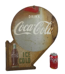 OLD COCA-COLA METAL SIGN