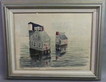 C. ROBERT PERRIN - NANTUCKET PAINTING