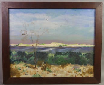 JOHN PAUPLIS PAINTING - PROVINCETOWN DUNES