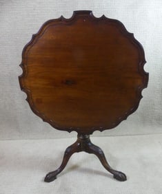 PERIOD CHIPPENDALE TILT TOP TABLE