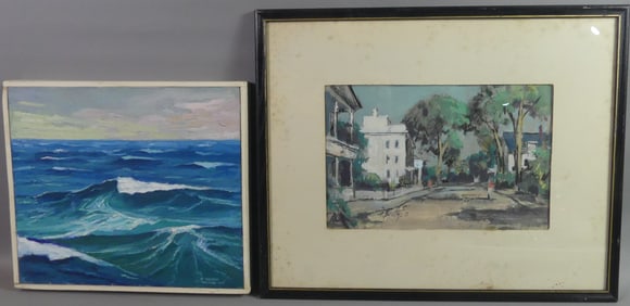F. BEATTY & J. ZARAND PAINTINGS