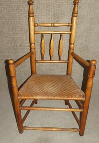 17TH C. STYLE ELDER'S CHAIR