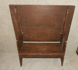 ANTIQUE PINE HUTCH TABLE