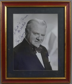 SIGNED PHOTO ACTOR JAMES CAGNEY