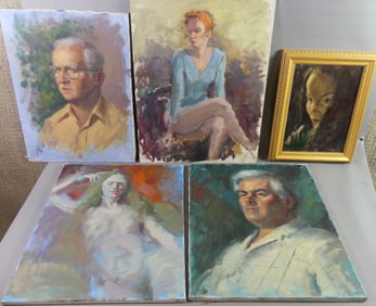 5 CLEMENT MICARELLI PORTRAITS