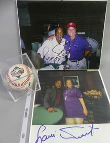 LUIS TIANT BASEBALL & PHOTOS - RED SOX