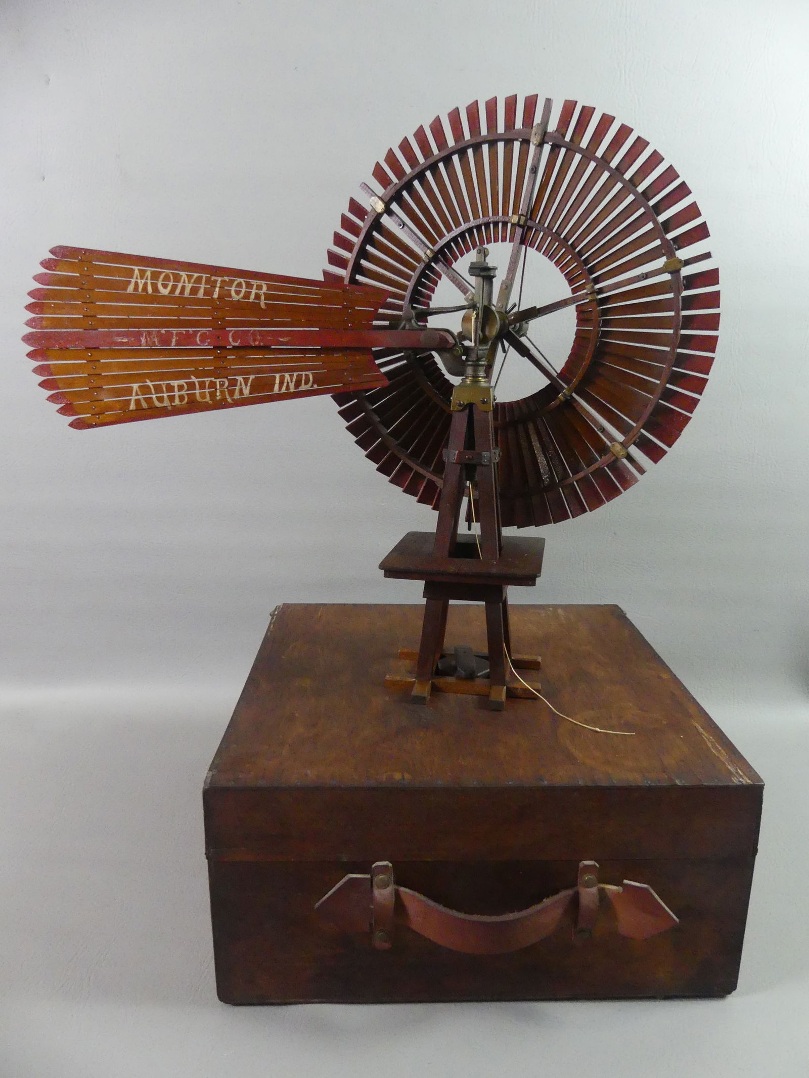 ANTIQUE MONITOR WINDMILL SALESMAN MODEL