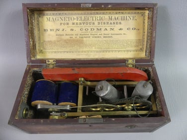 KIDDER 1854 QUACK MEDICAL DEVICE