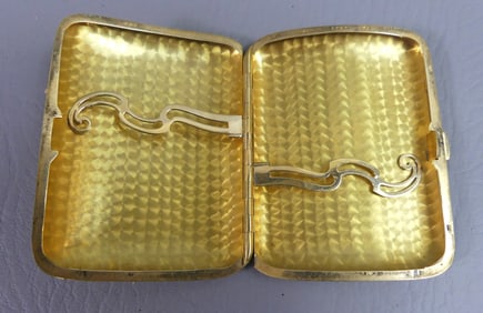 14K GOLD CARD CASE