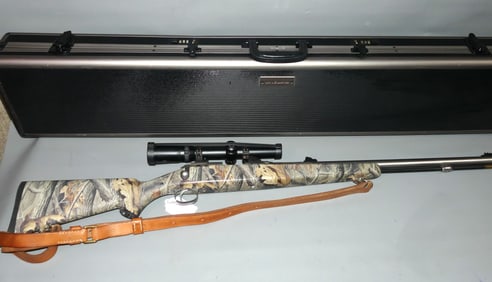 SAVAGE ARMS 50 CAL. RIFLE & SCOPE