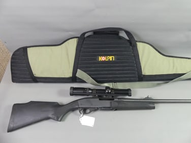REMINGTON MODEL 7600 RIFLE & SCHMIDT SCOPE