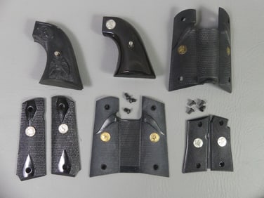 6 BLACK COLT GRIPS