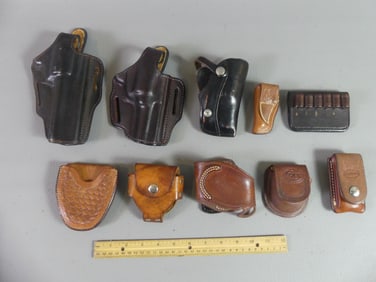 10 LEATHER POUCHES & HOLSTERS