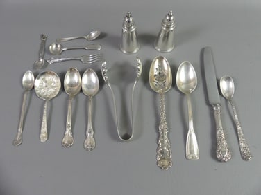 15 STERLING SILVER ITEMS