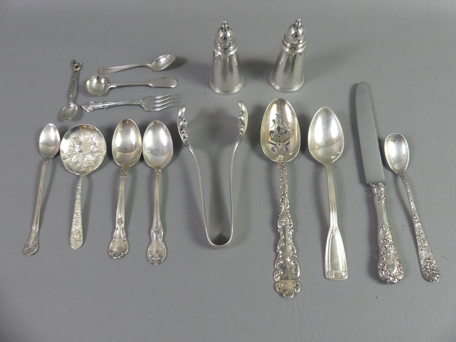 15 STERLING SILVER ITEMS