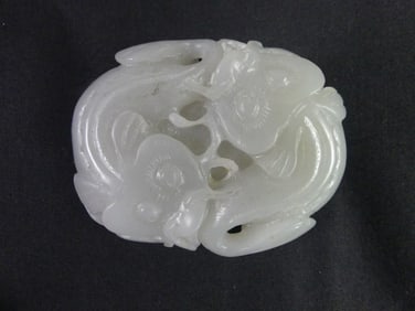 CHINESE JADE TOGGLE STONE