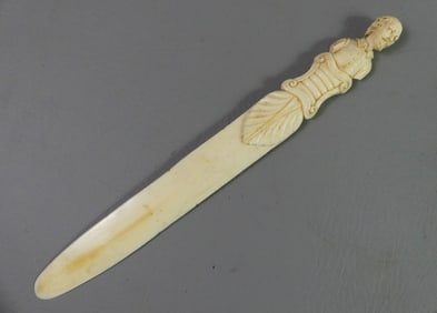 SHAKESPEARE LETTER OPENER - BONE
