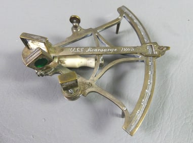RARE MINI SEXTANT 1863 USS KEARSARGE