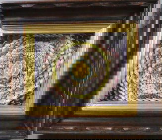 FRAMED SEASHELL VALENTINE