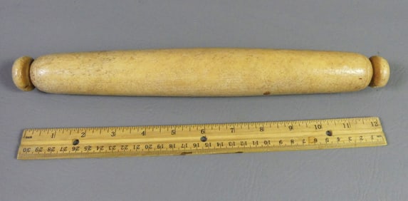 RARE ALL WHALEBONE ROLLING PIN