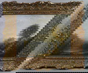JMW TURNER PAINTING - CLASSICAL LANDSCAPE