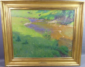 THOMAS R. DUNLAY - WILLIAMSTOWN MA PAINTING