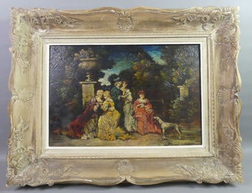 CLASSICAL CONTINENTAL GENRE PAINTING