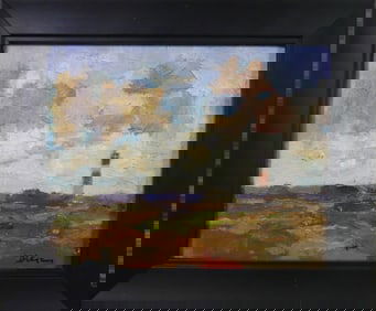 DAVID LAZARUS - LIGHTHOUSE PAINTING