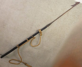 ANTIQUE WHALE HARPOON