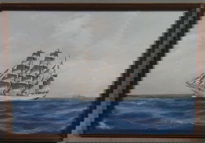 JOSEPH LOY SHIP PAINTING