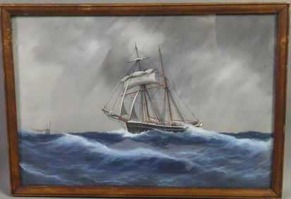 JOSEPH LOY SHIP PAINTING