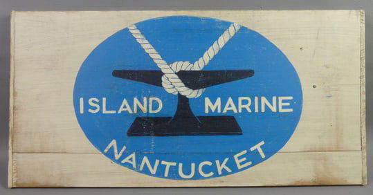 NANTUCKET MARINE SIGN
