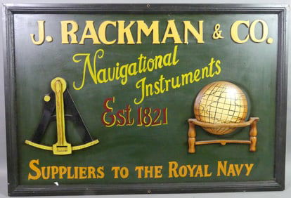 VINTAGE SIGN - NAVIGATION INSTRUMENTS