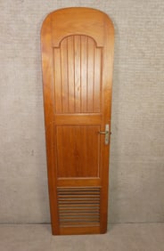 OLD TEAK YACHT DOOR
