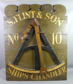 OLD SHIP CHANDLER SIGN - SEXTANT