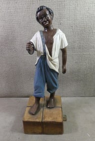 ANTIQUE FISKE IRON JOCKEY