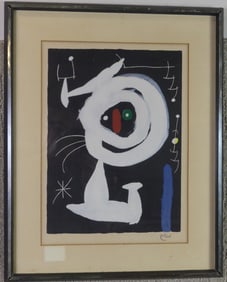JOAN MIRO - ABSTRACT LITHOGRAPH