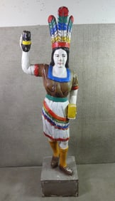 6 FT. OLD CIGAR STORE INDIAN