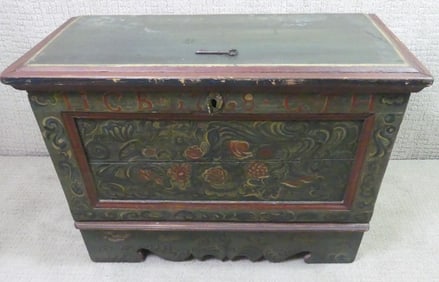 1768 DUTCH DOWRY CHEST