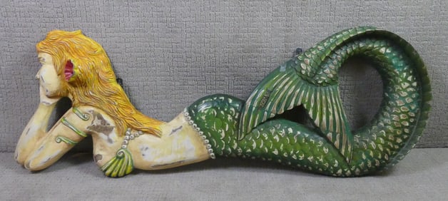 5 FT MERMAID SIGN - PLAQUE