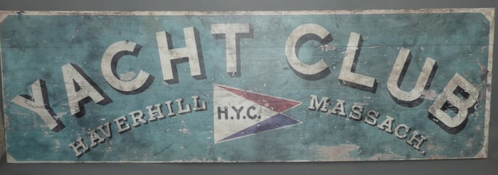 YACHT CLUB SIGN