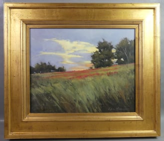 C. WALTON PAINTING - LANDSCAPE