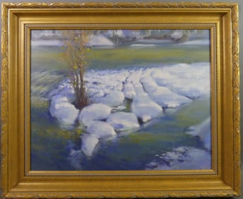 MARSHALL PAINTING - WINTER LANDSCAPE