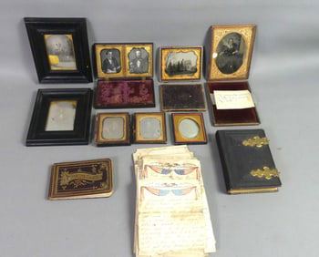 ANTIQUE PHOTOS & CIVIL WAR LETTERS