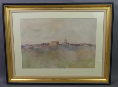 1890 BOSTON PAINTING ATTR. HASSAM