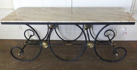 OLD FRENCH BAKER'S TABLE