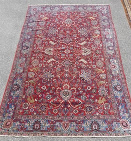 ANTIQUE KASHAN CARPET