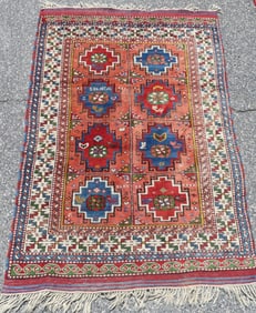 OLD CAUCASIAN SCATTER RUG