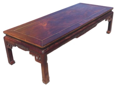 RARE QING DYNASTY HUANGHUALI CHINESE TABLE